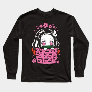 Nezuko Fanart Demon Slayer Long Sleeve T-Shirt